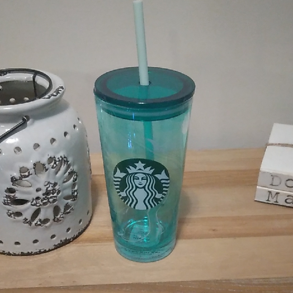 Starbucks 18 oz. Glass Venti Cold Cup Tumbler